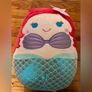 NWT Disney Ariel Squishmallow 12 inch